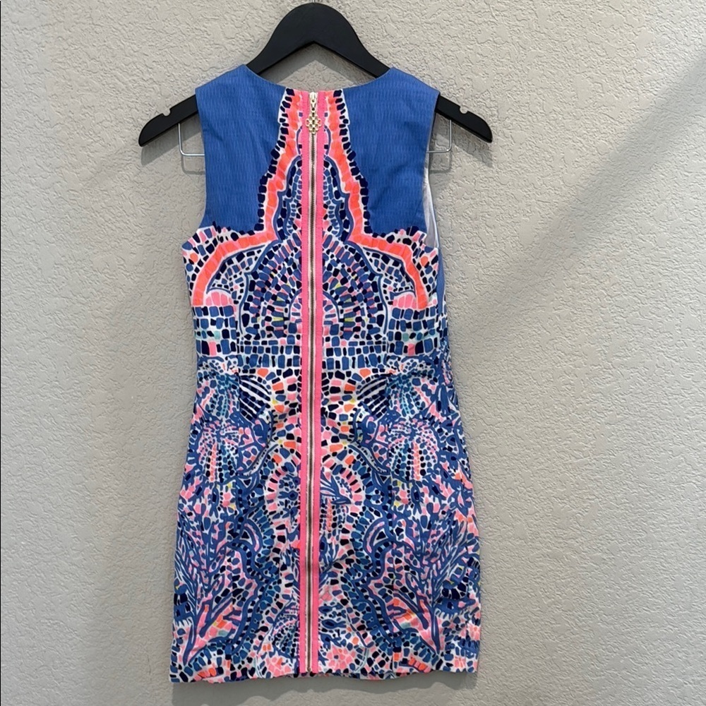 Lilly pulitzer Colorful Mini Dress  size 0 - Picture 9 of 13